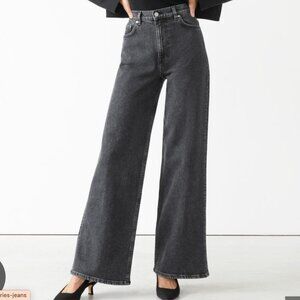 & Other Stories Dark Grey Jeans